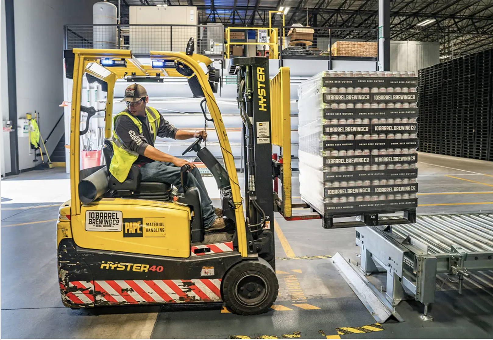Warehouse staffing operation